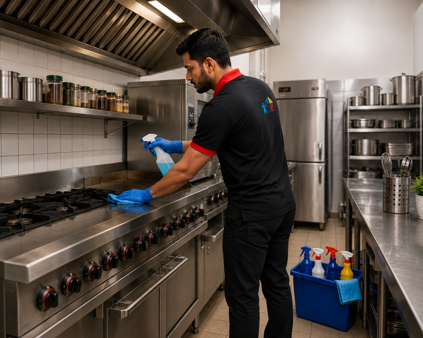 Kitchen Deep Cleaning - Big Size Kitchen