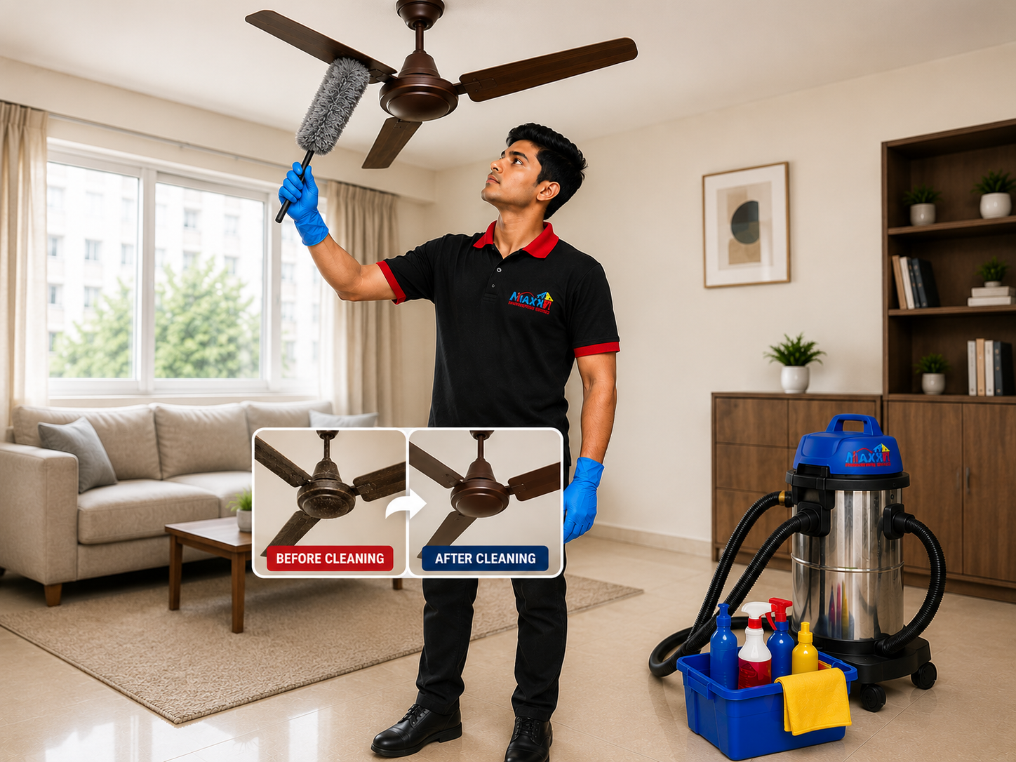 Fan Cleaning Service