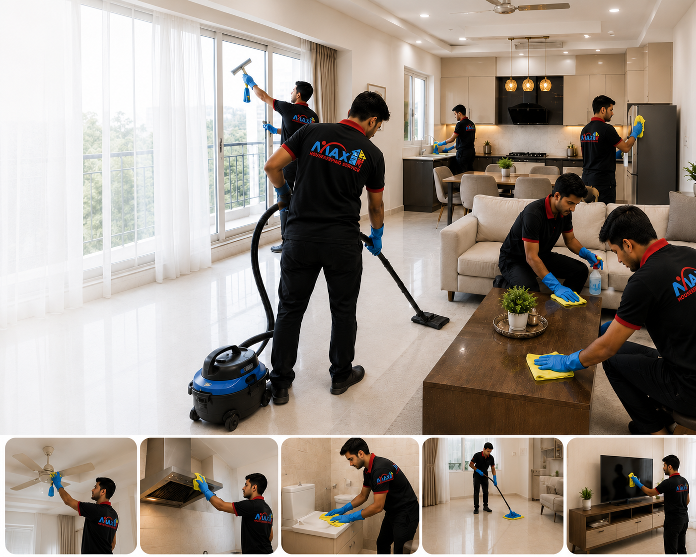 Full Home Deep Cleaning — 3 BHK